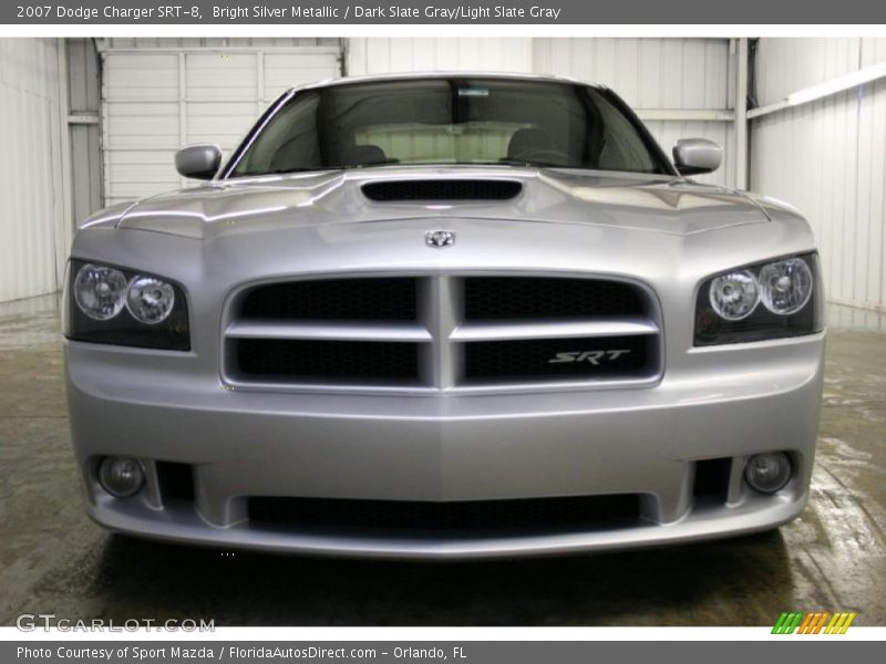 Bright Silver Metallic / Dark Slate Gray/Light Slate Gray 2007 Dodge Charger SRT-8