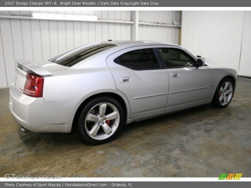 Bright Silver Metallic / Dark Slate Gray/Light Slate Gray 2007 Dodge Charger SRT-8
