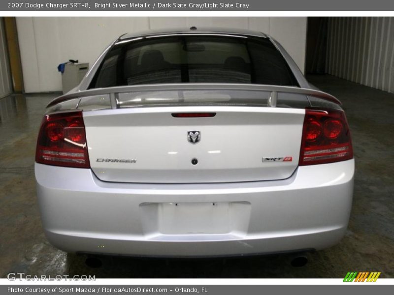 Bright Silver Metallic / Dark Slate Gray/Light Slate Gray 2007 Dodge Charger SRT-8