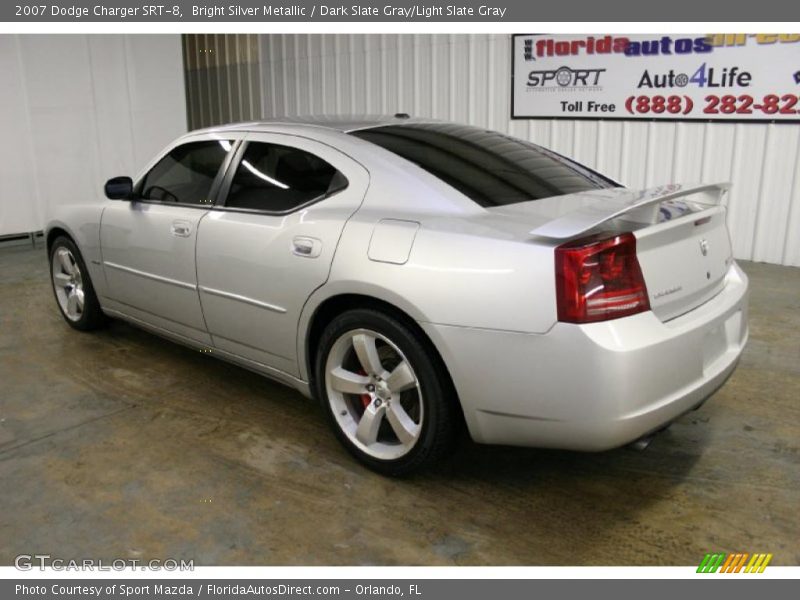 Bright Silver Metallic / Dark Slate Gray/Light Slate Gray 2007 Dodge Charger SRT-8
