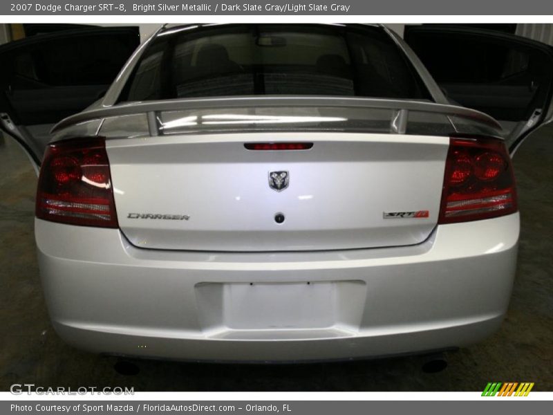 Bright Silver Metallic / Dark Slate Gray/Light Slate Gray 2007 Dodge Charger SRT-8