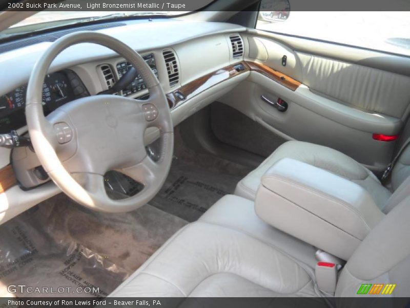 Light Bronzemist Metallic / Taupe 2002 Buick Park Avenue