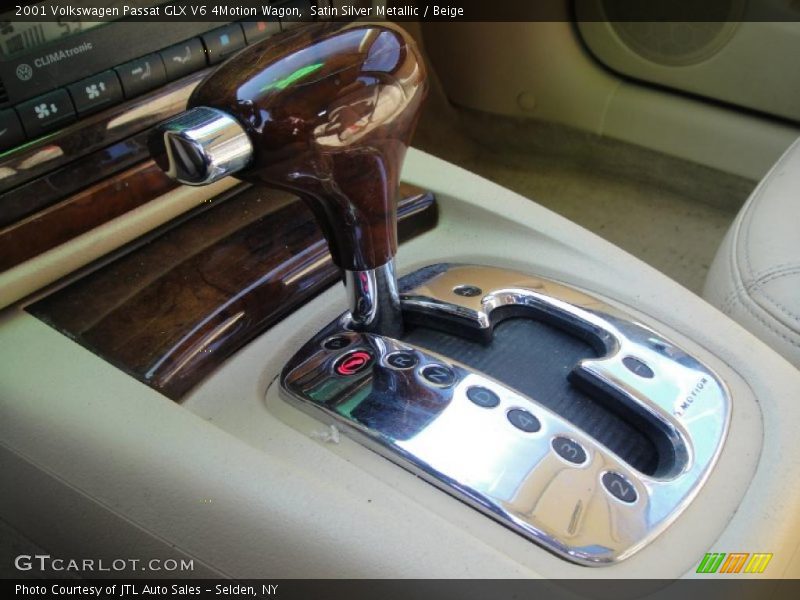 Satin Silver Metallic / Beige 2001 Volkswagen Passat GLX V6 4Motion Wagon