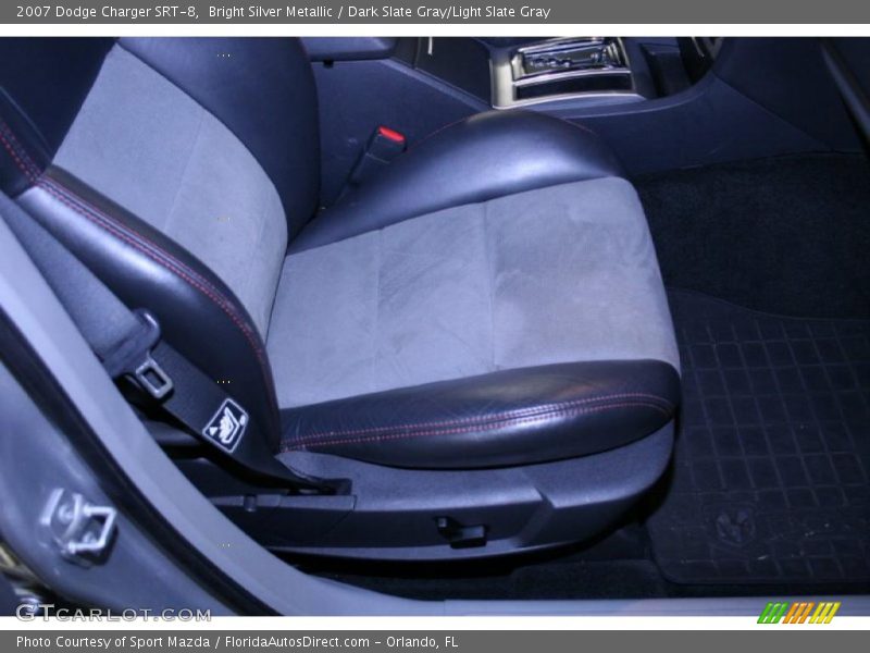 Bright Silver Metallic / Dark Slate Gray/Light Slate Gray 2007 Dodge Charger SRT-8