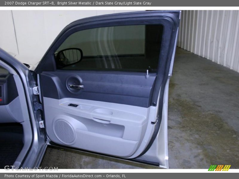 Bright Silver Metallic / Dark Slate Gray/Light Slate Gray 2007 Dodge Charger SRT-8