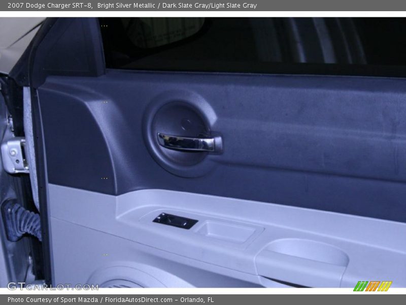 Bright Silver Metallic / Dark Slate Gray/Light Slate Gray 2007 Dodge Charger SRT-8