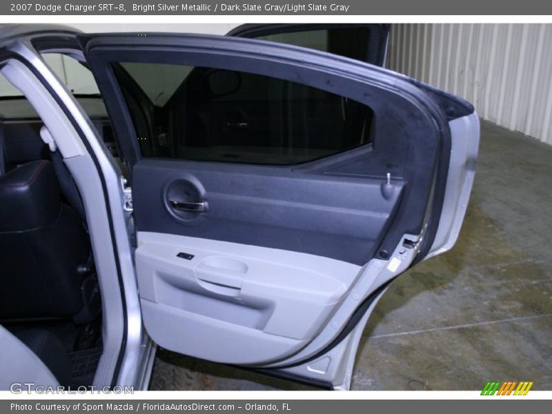 Bright Silver Metallic / Dark Slate Gray/Light Slate Gray 2007 Dodge Charger SRT-8
