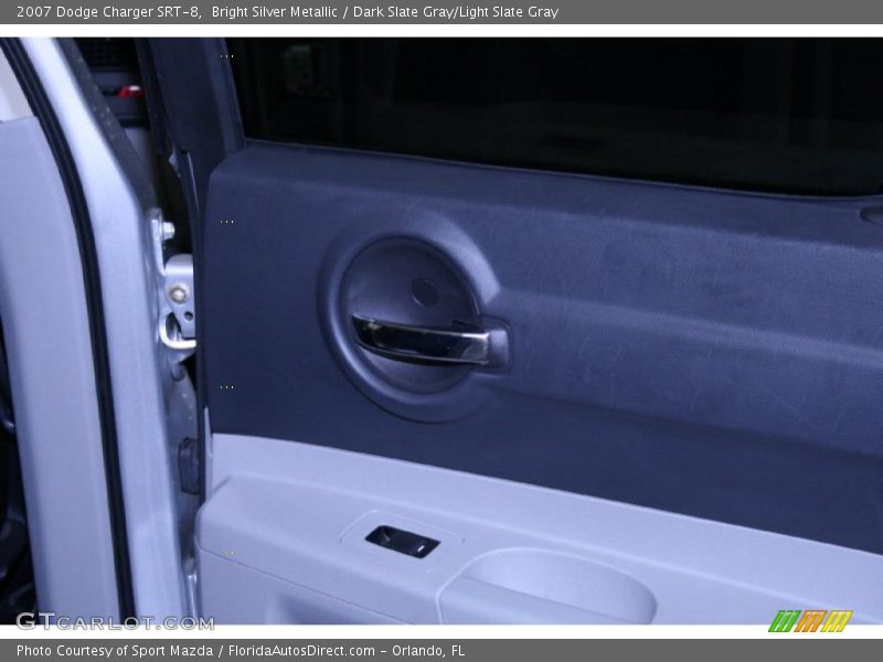 Bright Silver Metallic / Dark Slate Gray/Light Slate Gray 2007 Dodge Charger SRT-8