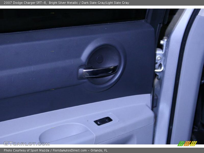 Bright Silver Metallic / Dark Slate Gray/Light Slate Gray 2007 Dodge Charger SRT-8