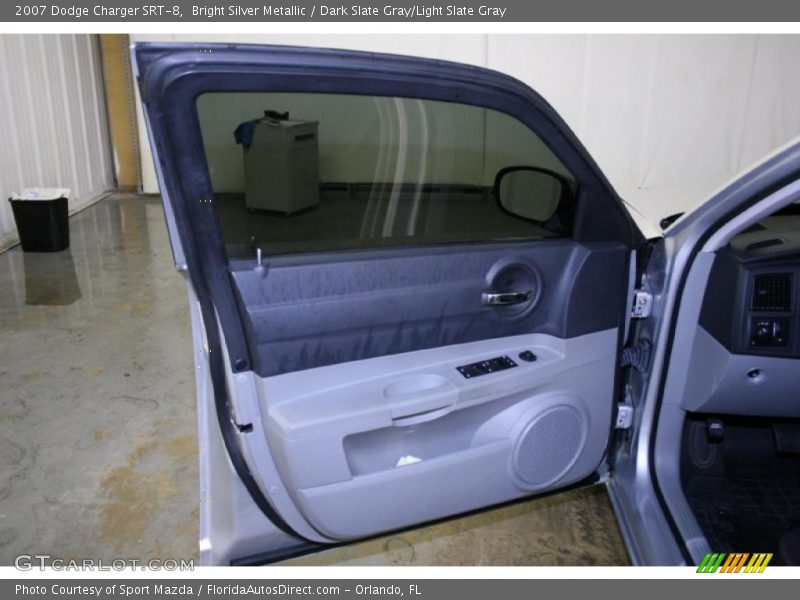 Bright Silver Metallic / Dark Slate Gray/Light Slate Gray 2007 Dodge Charger SRT-8