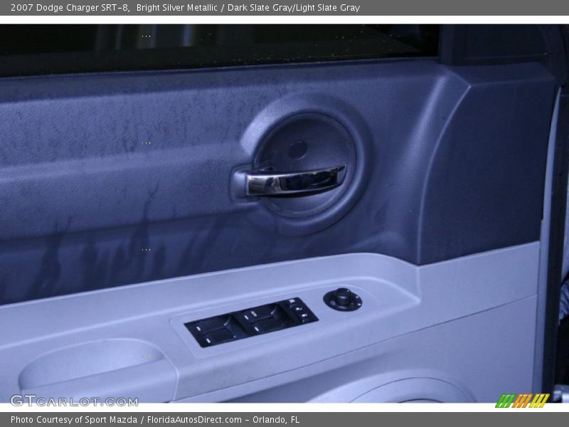 Bright Silver Metallic / Dark Slate Gray/Light Slate Gray 2007 Dodge Charger SRT-8