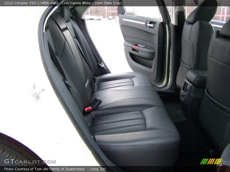 Cool Vanilla White / Dark Slate Gray 2010 Chrysler 300 C HEMI AWD