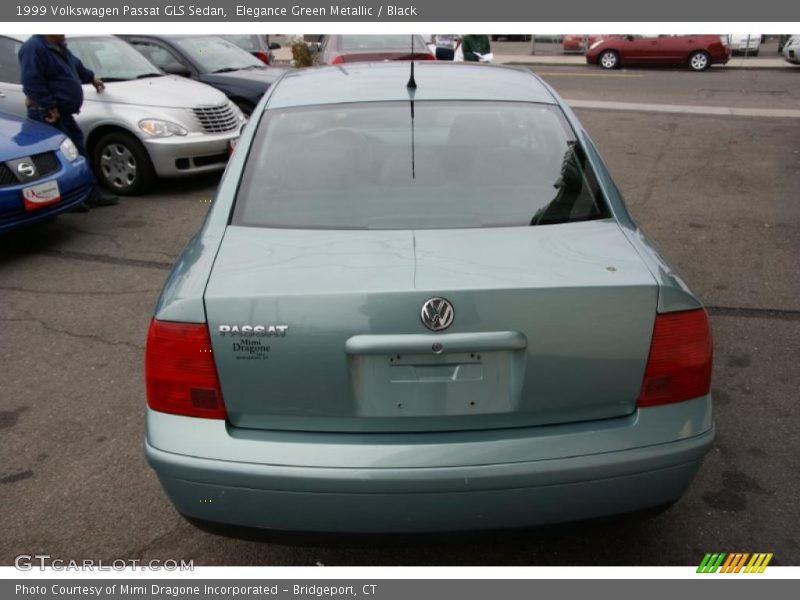 Elegance Green Metallic / Black 1999 Volkswagen Passat GLS Sedan