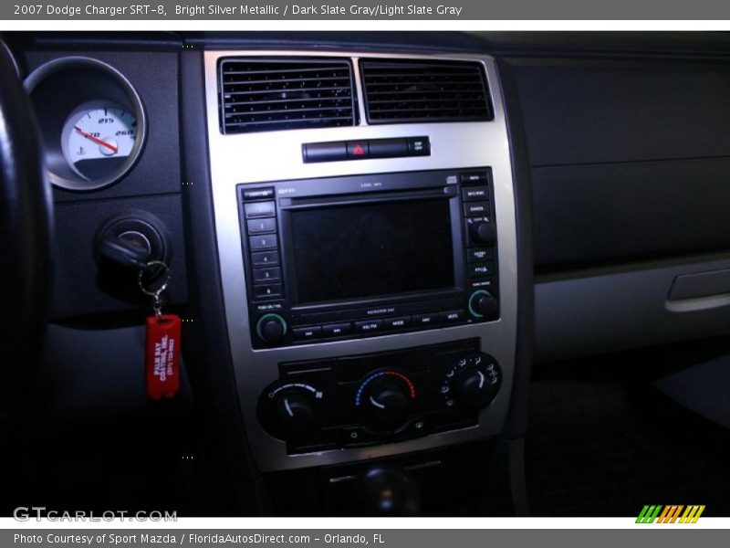 Bright Silver Metallic / Dark Slate Gray/Light Slate Gray 2007 Dodge Charger SRT-8