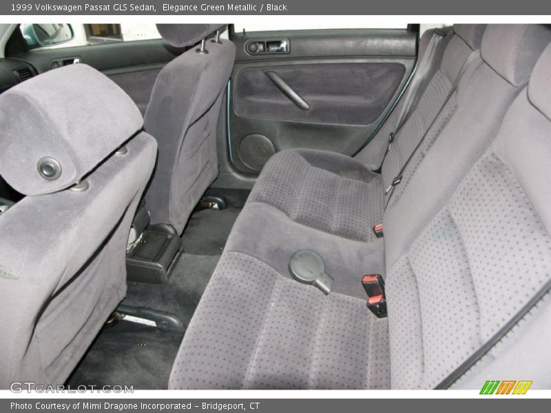Elegance Green Metallic / Black 1999 Volkswagen Passat GLS Sedan