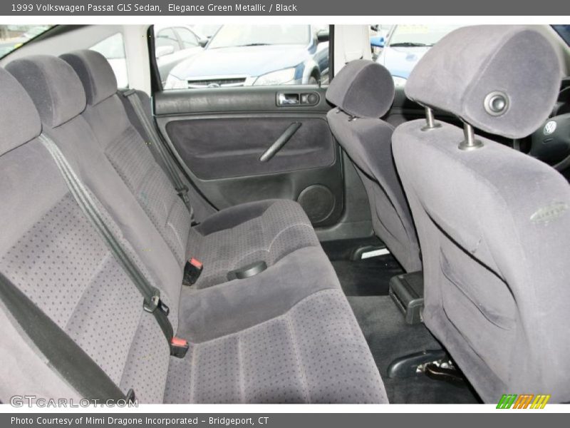 Elegance Green Metallic / Black 1999 Volkswagen Passat GLS Sedan