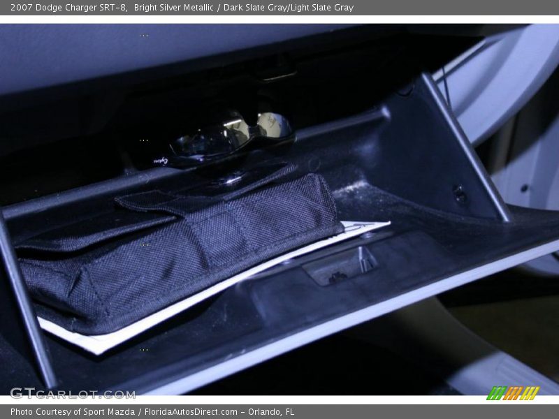 Bright Silver Metallic / Dark Slate Gray/Light Slate Gray 2007 Dodge Charger SRT-8