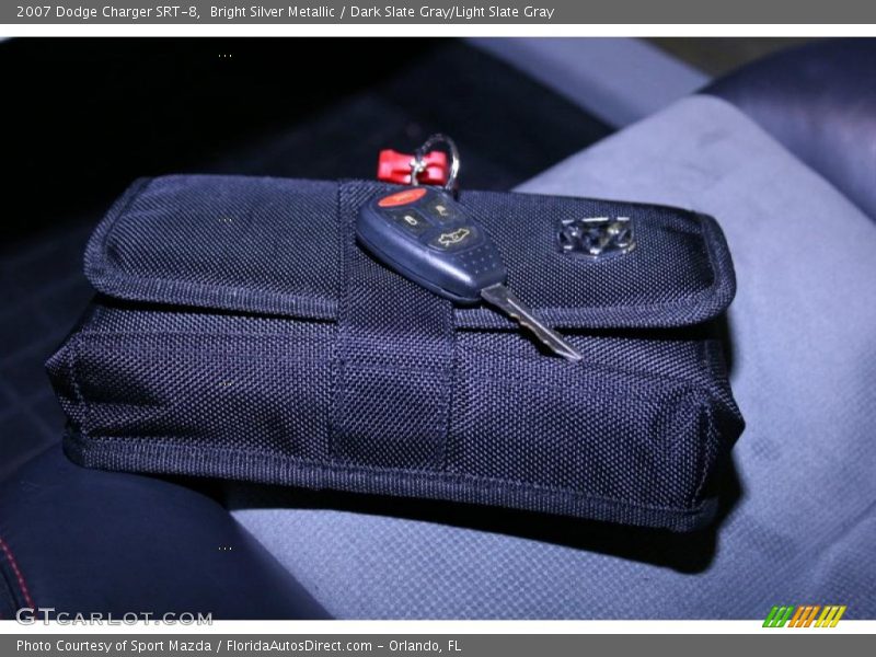 Bright Silver Metallic / Dark Slate Gray/Light Slate Gray 2007 Dodge Charger SRT-8