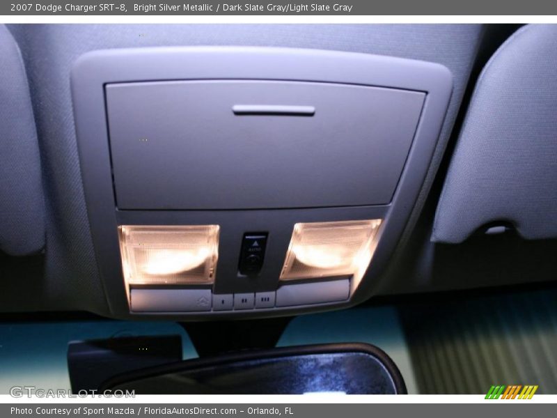 Bright Silver Metallic / Dark Slate Gray/Light Slate Gray 2007 Dodge Charger SRT-8