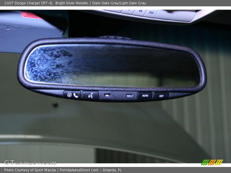 Bright Silver Metallic / Dark Slate Gray/Light Slate Gray 2007 Dodge Charger SRT-8