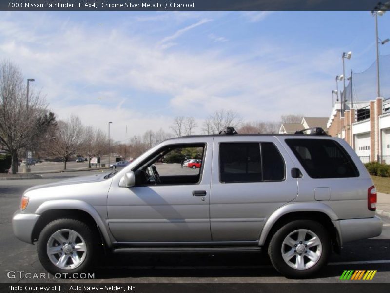 Chrome Silver Metallic / Charcoal 2003 Nissan Pathfinder LE 4x4