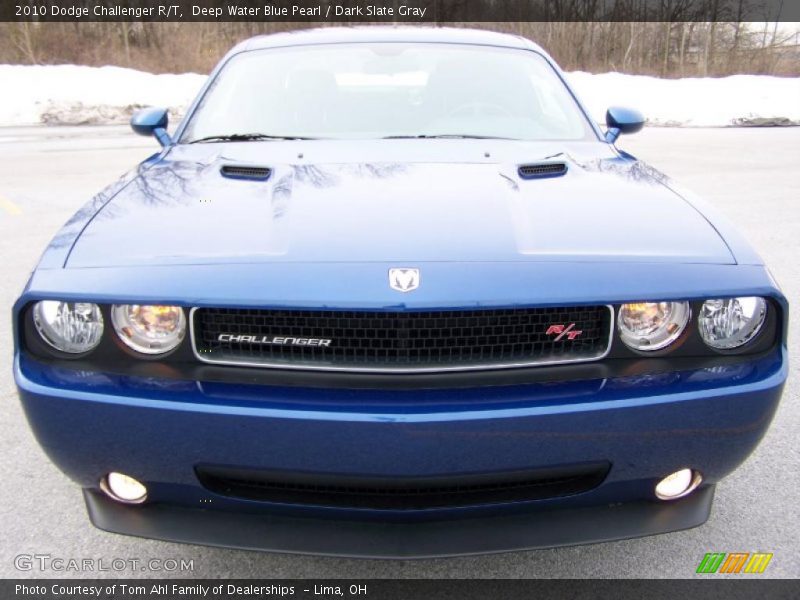 Deep Water Blue Pearl / Dark Slate Gray 2010 Dodge Challenger R/T