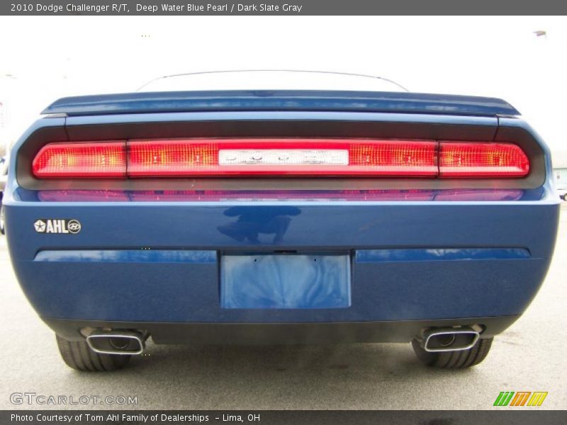 Deep Water Blue Pearl / Dark Slate Gray 2010 Dodge Challenger R/T