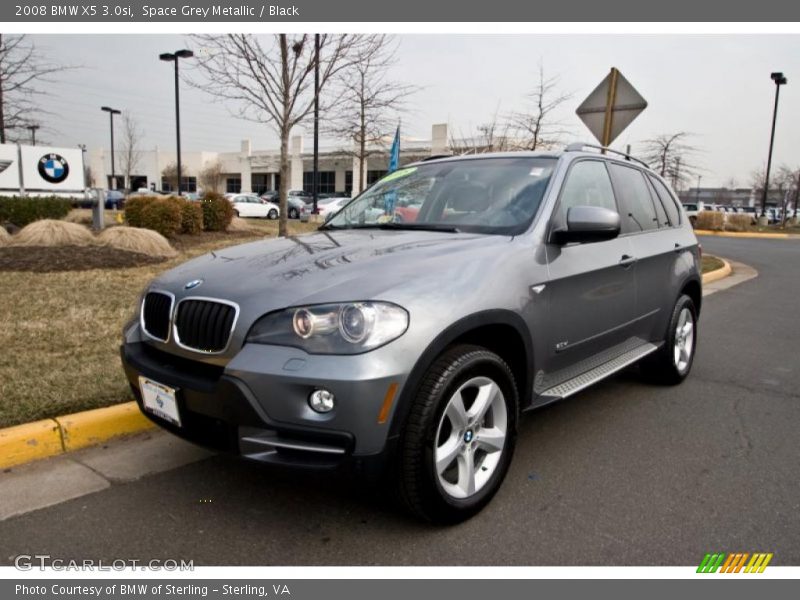 Space Grey Metallic / Black 2008 BMW X5 3.0si