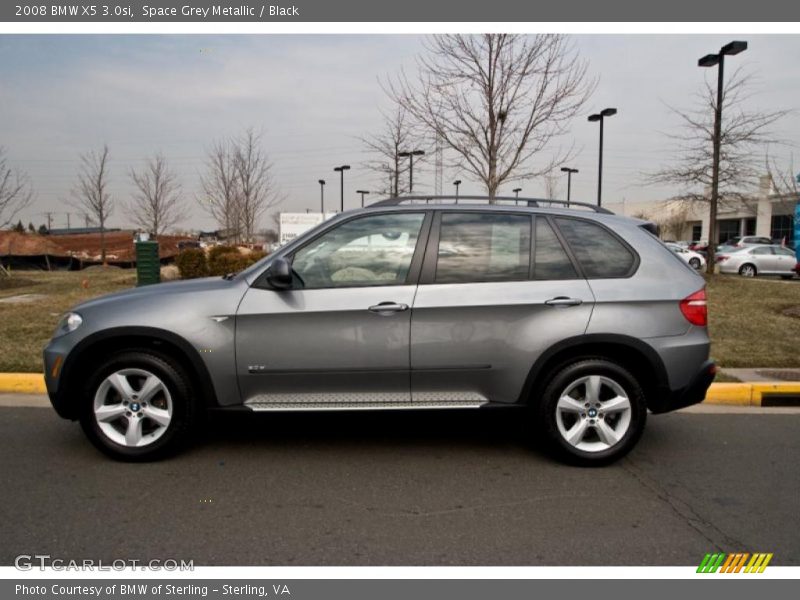 Space Grey Metallic / Black 2008 BMW X5 3.0si