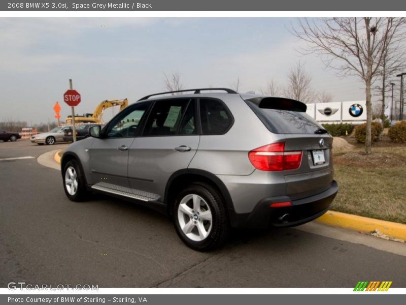 Space Grey Metallic / Black 2008 BMW X5 3.0si