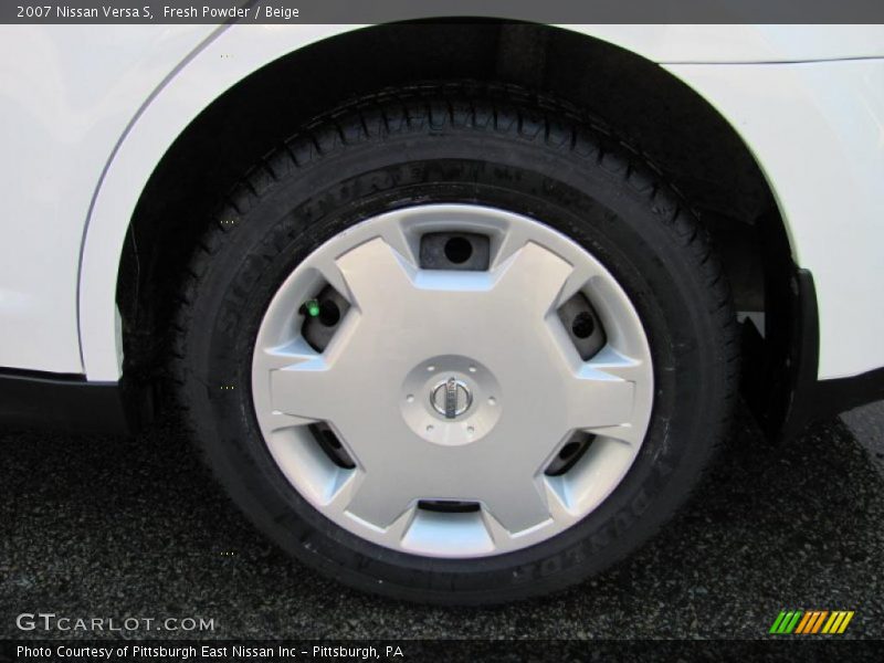 Fresh Powder / Beige 2007 Nissan Versa S