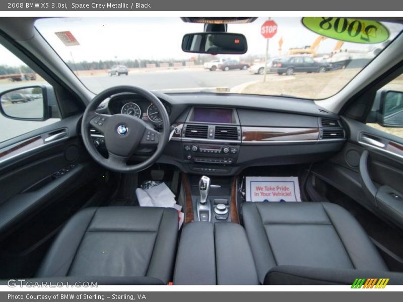 Space Grey Metallic / Black 2008 BMW X5 3.0si