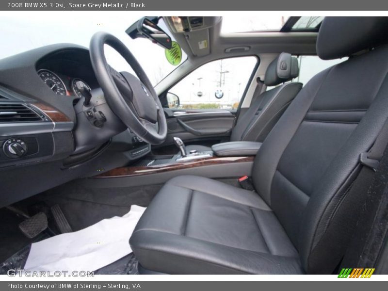 Space Grey Metallic / Black 2008 BMW X5 3.0si