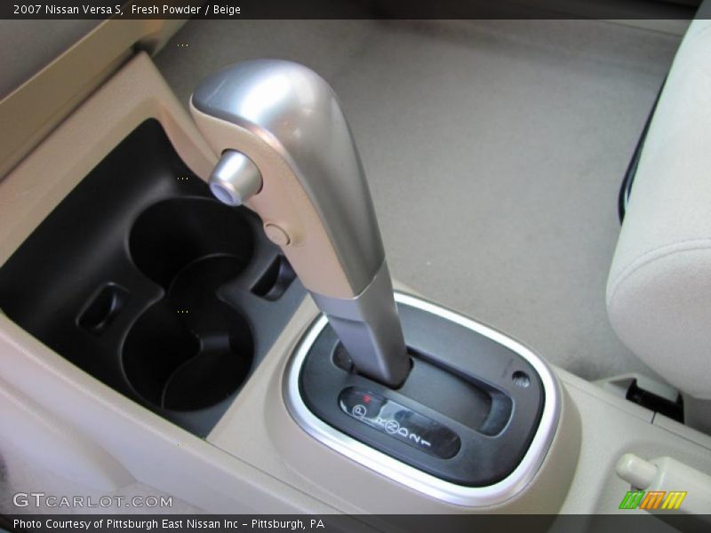 Fresh Powder / Beige 2007 Nissan Versa S
