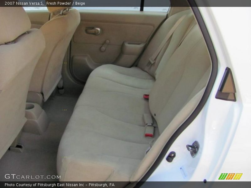 Fresh Powder / Beige 2007 Nissan Versa S