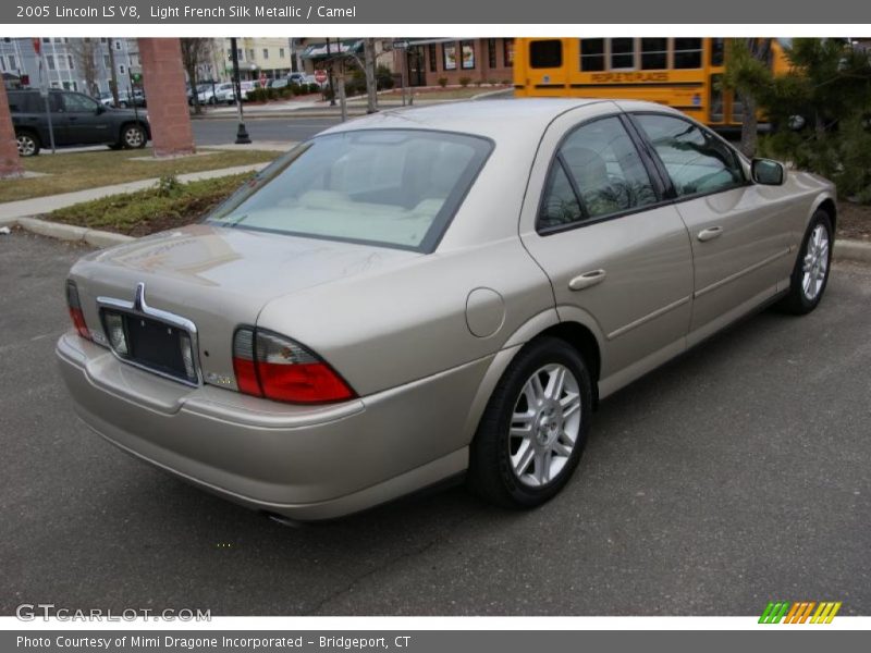Light French Silk Metallic / Camel 2005 Lincoln LS V8