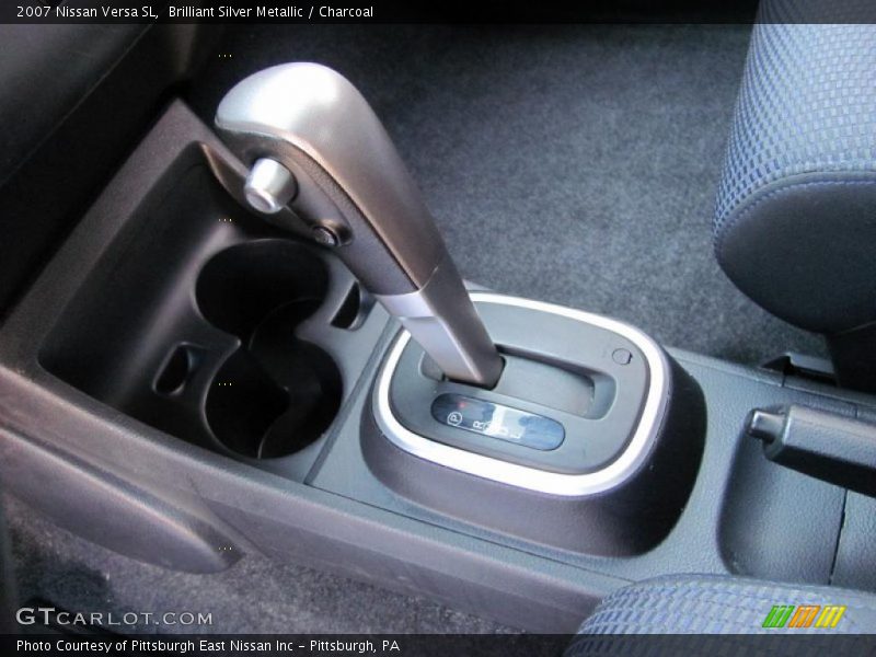 Brilliant Silver Metallic / Charcoal 2007 Nissan Versa SL