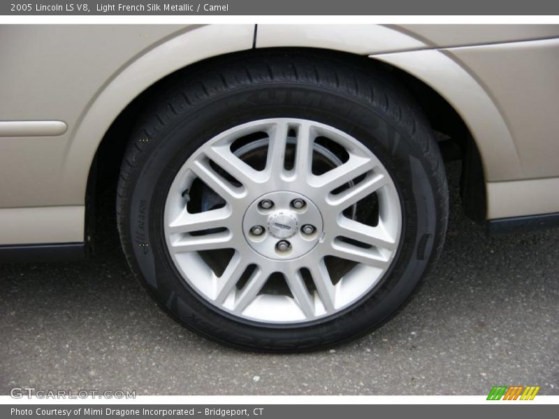 Light French Silk Metallic / Camel 2005 Lincoln LS V8