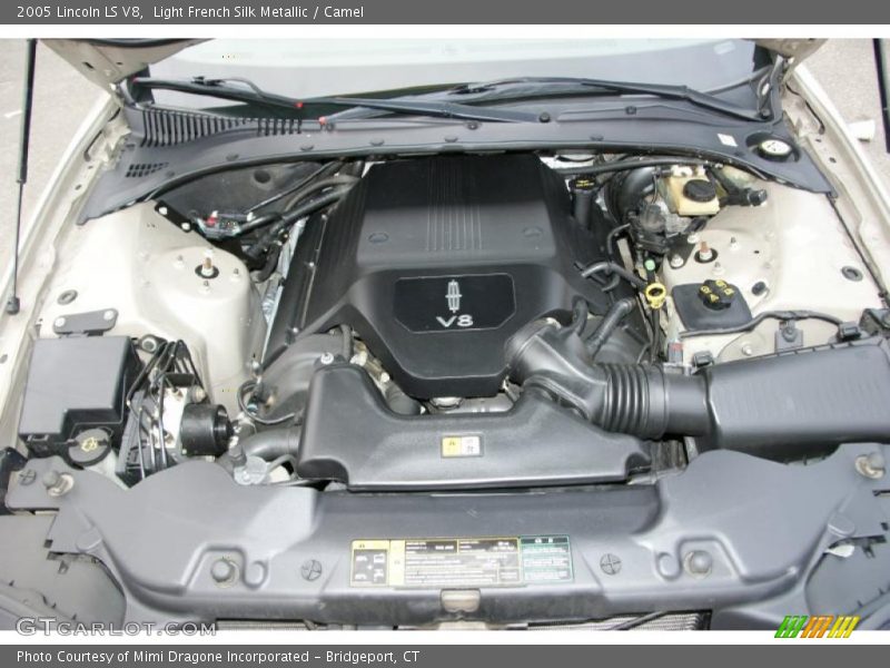 Light French Silk Metallic / Camel 2005 Lincoln LS V8