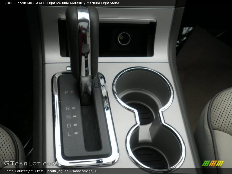 Light Ice Blue Metallic / Medium Light Stone 2008 Lincoln MKX AWD