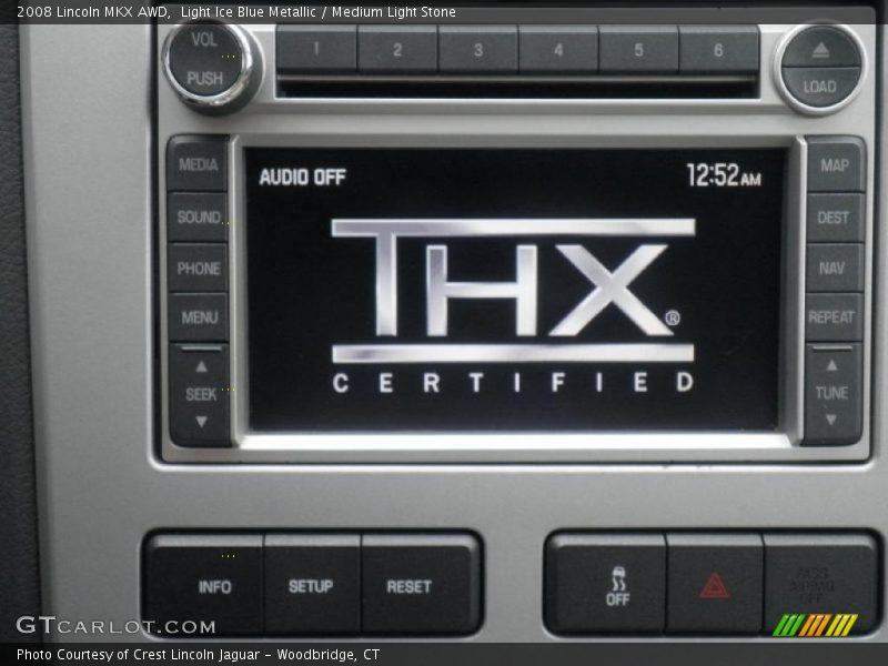 Light Ice Blue Metallic / Medium Light Stone 2008 Lincoln MKX AWD