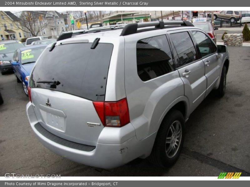 Sterling Silver Metallic / Charcoal Gray 2004 Mitsubishi Endeavor Limited AWD