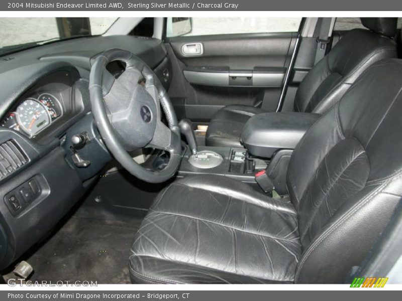 Sterling Silver Metallic / Charcoal Gray 2004 Mitsubishi Endeavor Limited AWD