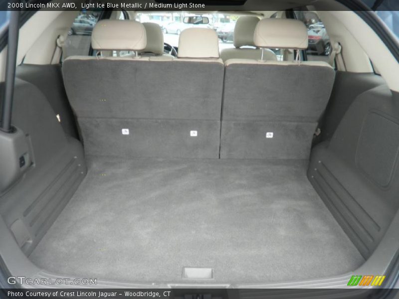 Light Ice Blue Metallic / Medium Light Stone 2008 Lincoln MKX AWD