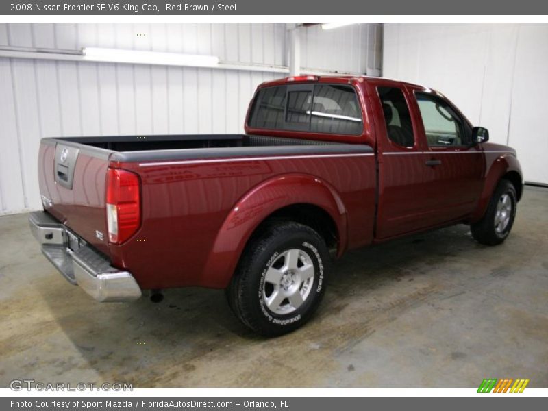 Red Brawn / Steel 2008 Nissan Frontier SE V6 King Cab