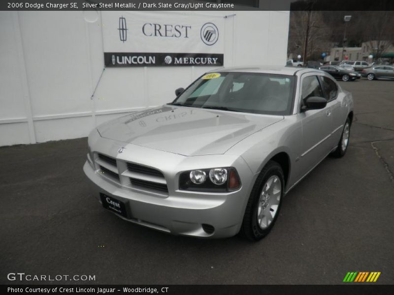 Silver Steel Metallic / Dark Slate Gray/Light Graystone 2006 Dodge Charger SE