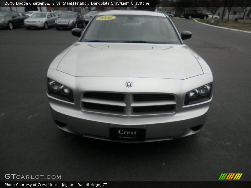 Silver Steel Metallic / Dark Slate Gray/Light Graystone 2006 Dodge Charger SE