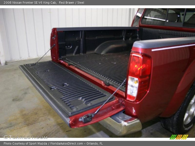 Red Brawn / Steel 2008 Nissan Frontier SE V6 King Cab