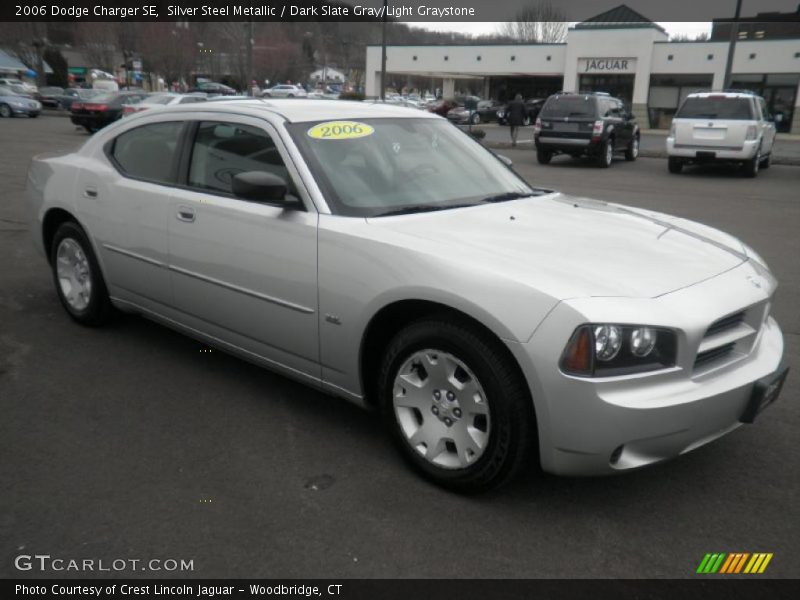 Silver Steel Metallic / Dark Slate Gray/Light Graystone 2006 Dodge Charger SE