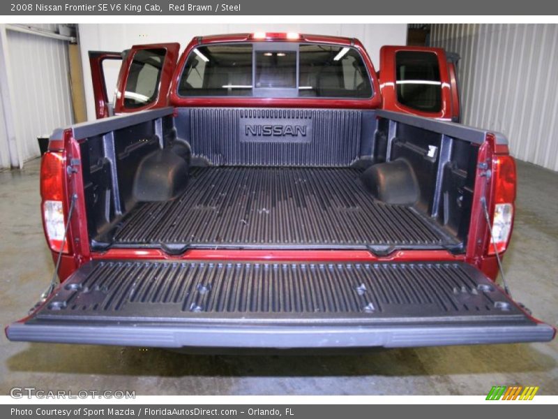 Red Brawn / Steel 2008 Nissan Frontier SE V6 King Cab